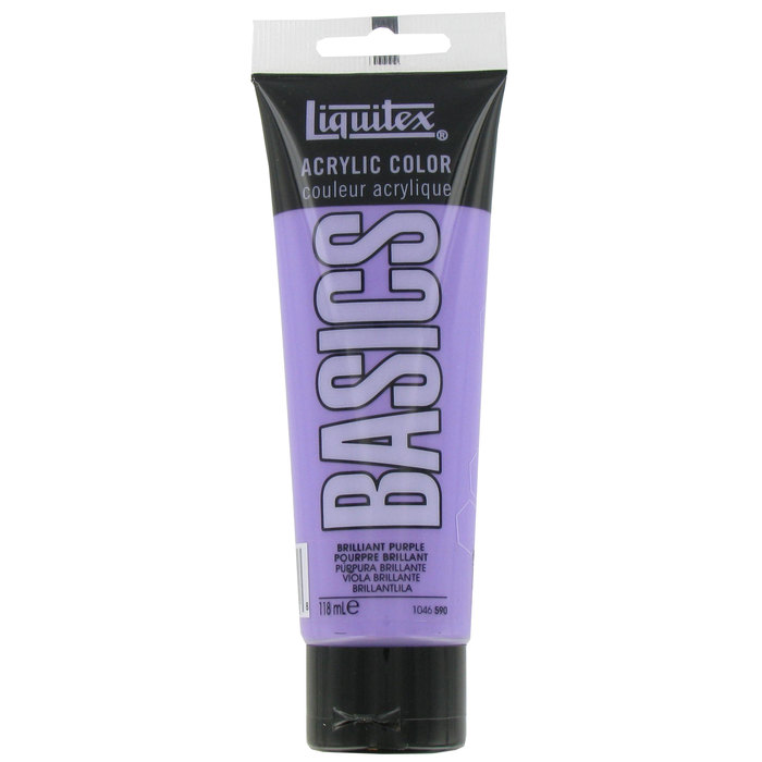 Brilliant Purple Liquitex Basics Acrylic Color 4 Ounce Hobby Lobby